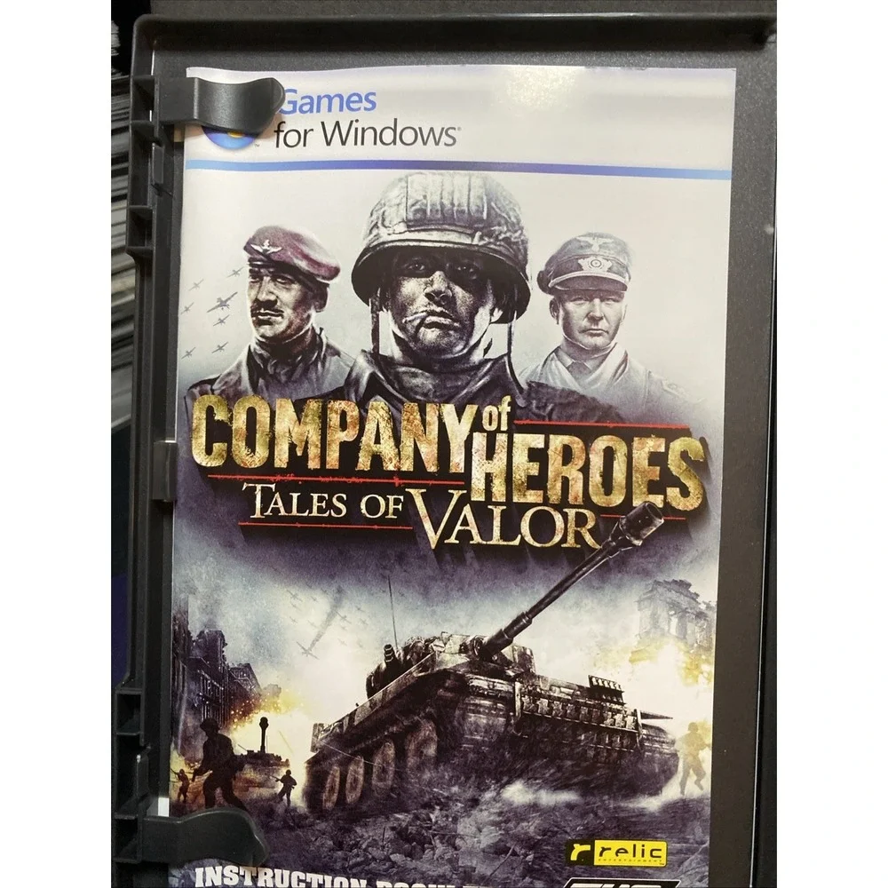 THQ Company Of Heroes Tales Of Valor Strategy Action WWII PC Windows Game